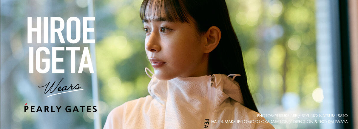 KOSEI YUKI wears PEARLY GATES